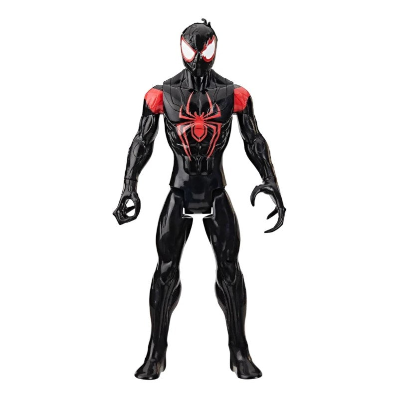Marvel Spider-Man Venom Versus Titan Hero Figür Miles Morales figürü, şık ve detaylı bir şekilde tasarlanmış.
