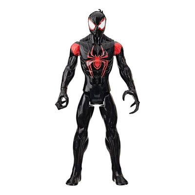 Marvel Spider-Man Venom Versus Titan Hero Figür Miles Morales figürü, şık ve detaylı bir şekilde tasarlanmış.