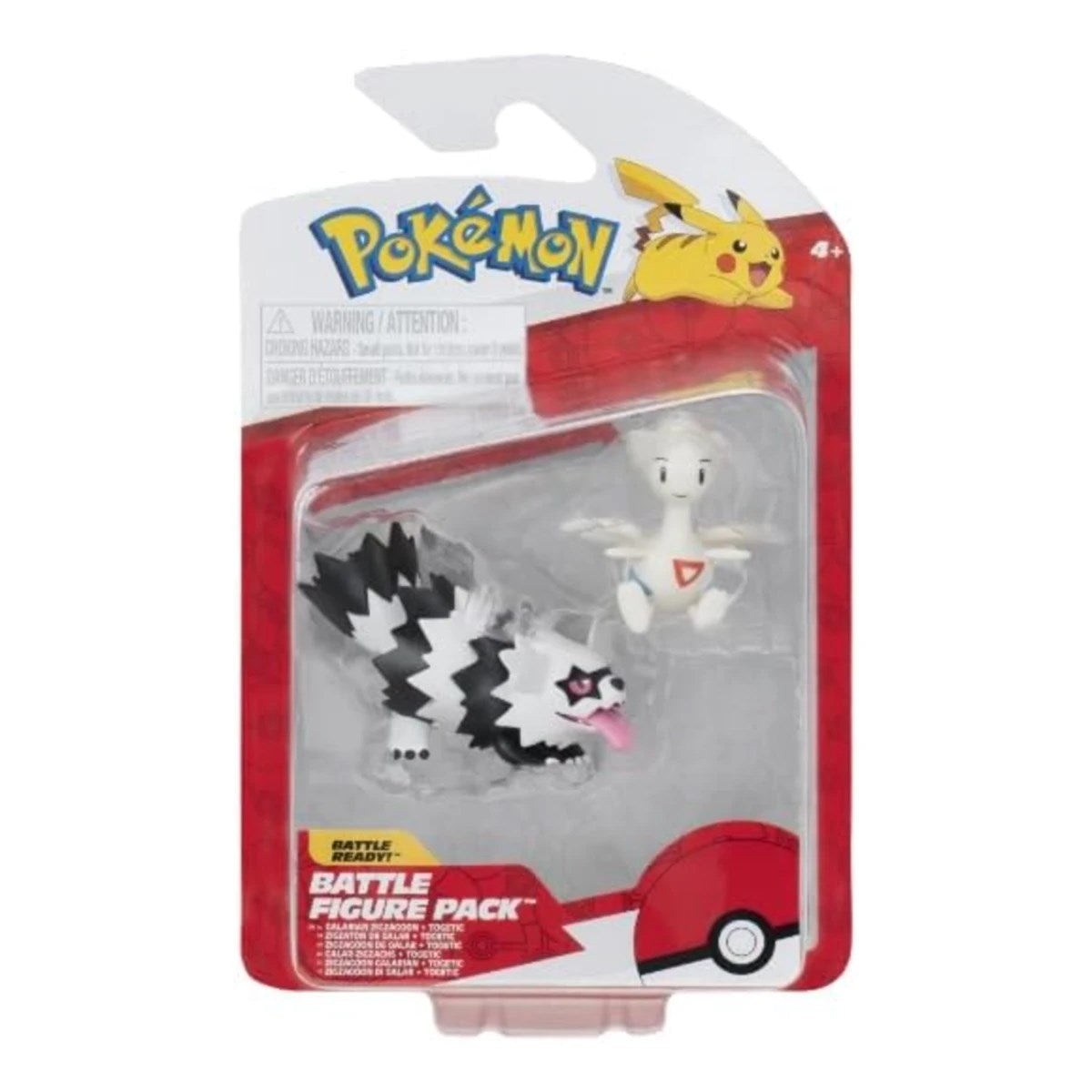 Pokemon Battle Figürler - Galarian Zigzagoon & Togetic 2'li Paket