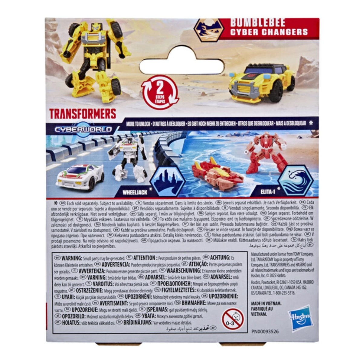 Transformers Cyberworld Cyber Changers Bumblebee G1040