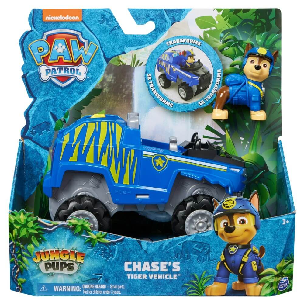 Paw Patrol Jungle Pups Temalı Araçlar Chase