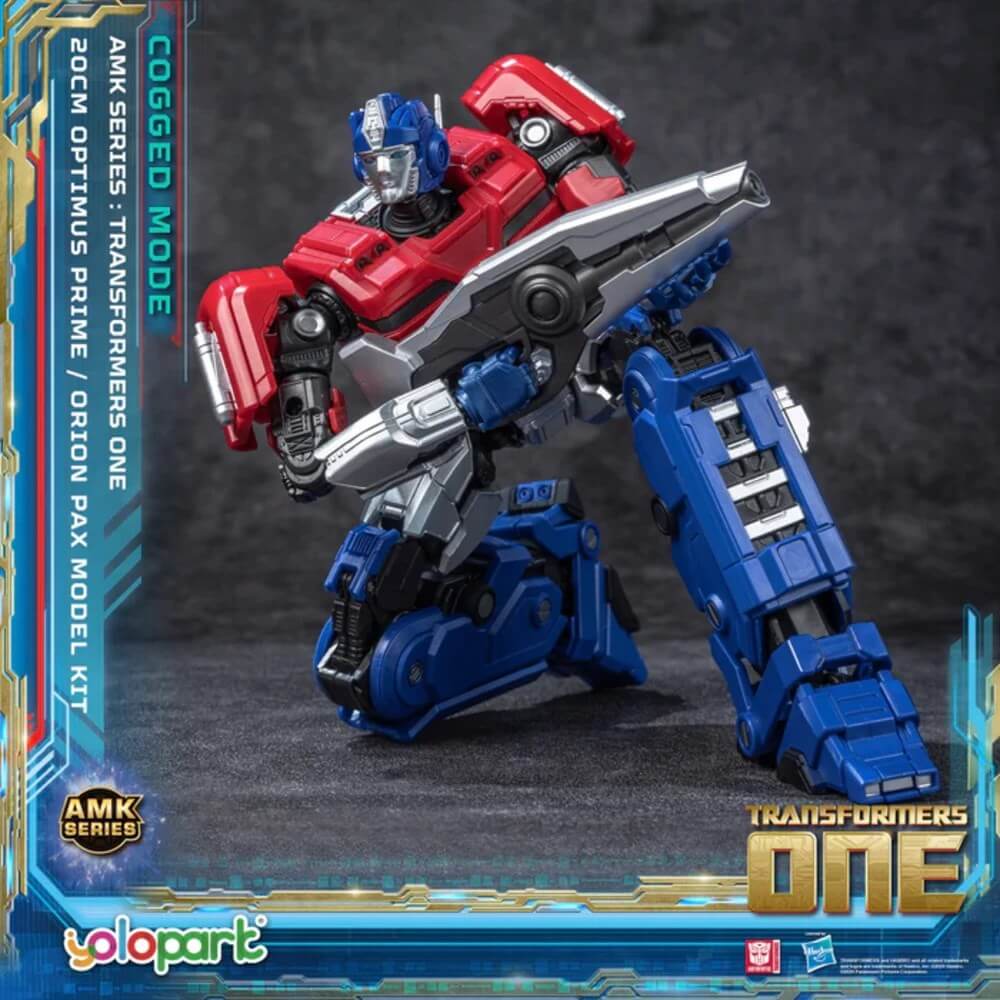 Transformers ONE Amk Series 20 Cm Figür Kit Optimus Prime