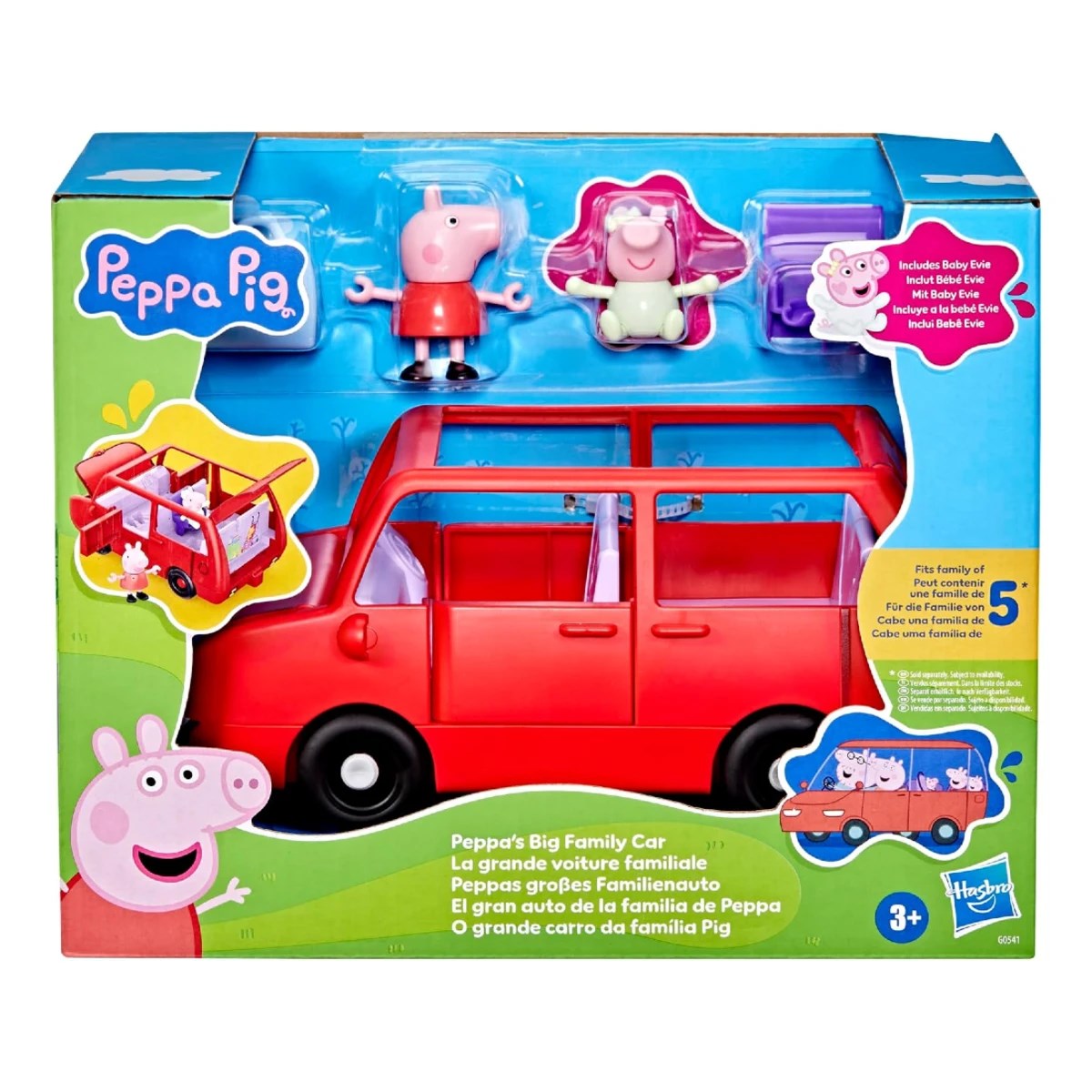 Peppa Pig Peppa Büyük Aile Arabası Oyun Seti
