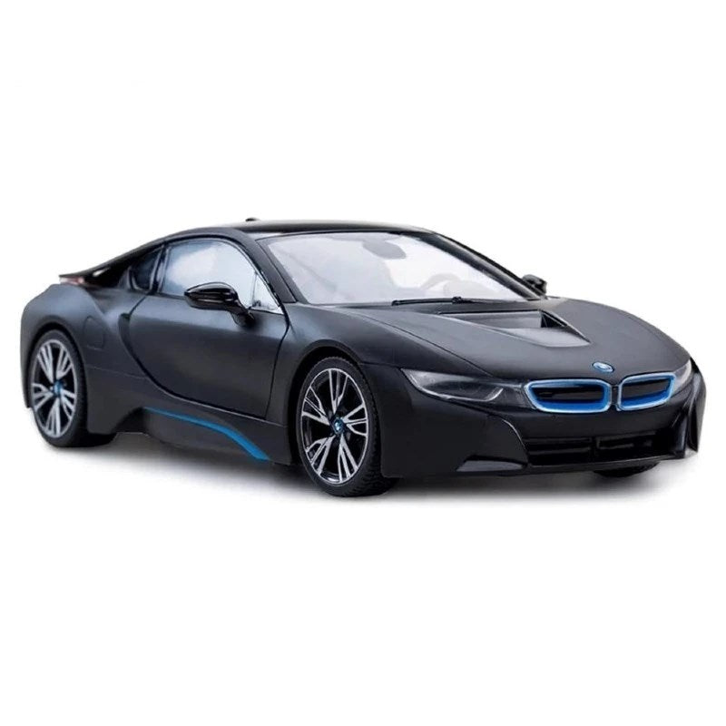 Rastar Bmw i8 Uzaktan Kumandalı Işıklı Araba Siyah modeli, gerçekçi detaylar ve şık siyah renk ile.