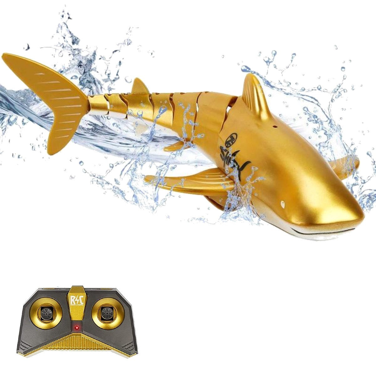 Suncon Uzaktan Kumandalı Köpek Balığı 30 Cm Sarı