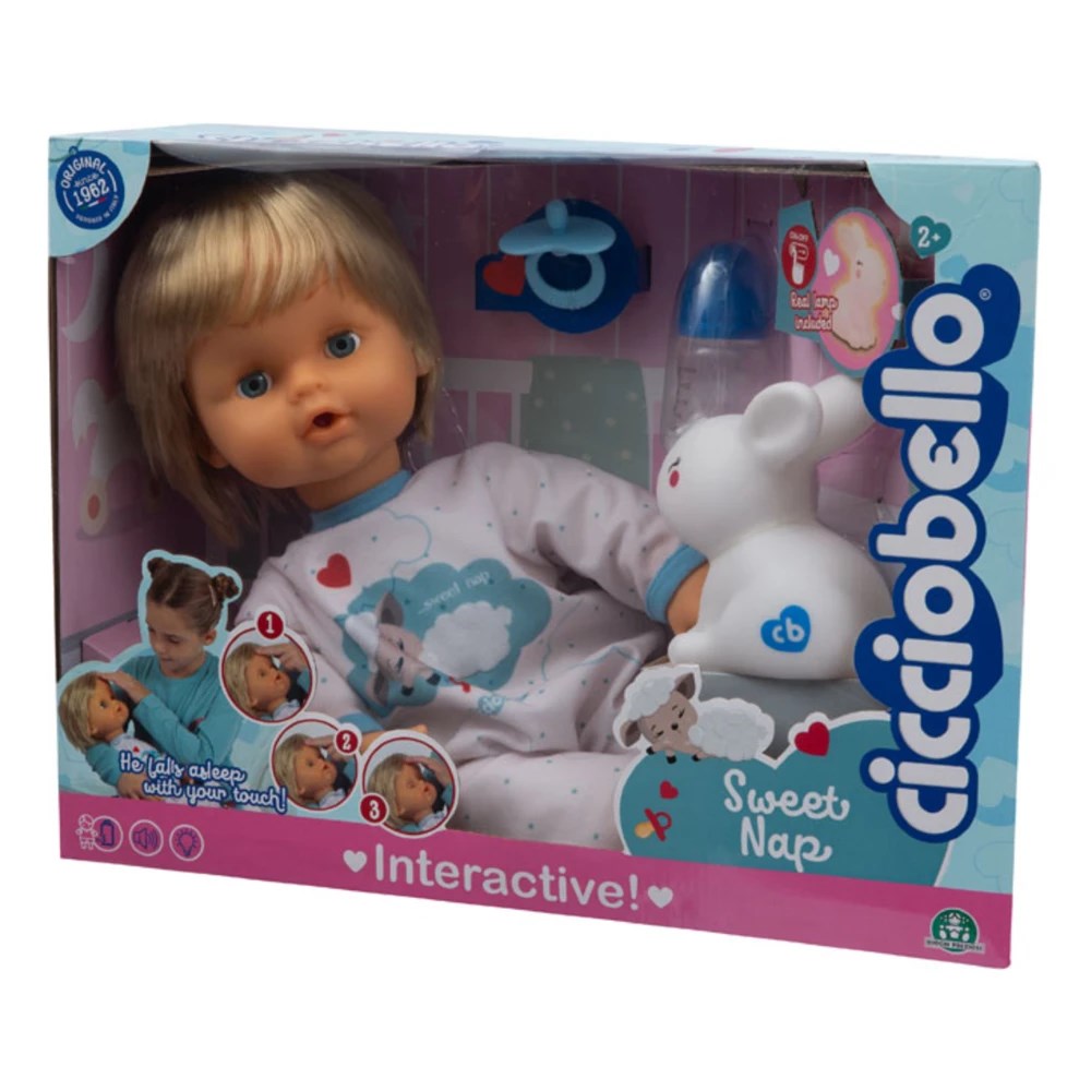 Cicciobello İnteraktif Tatlı Uykular Bebeği