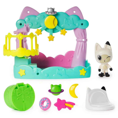 Gabby's Dollhouse Balkon Oyun Seti Pandy Paws Dreamy Lookout