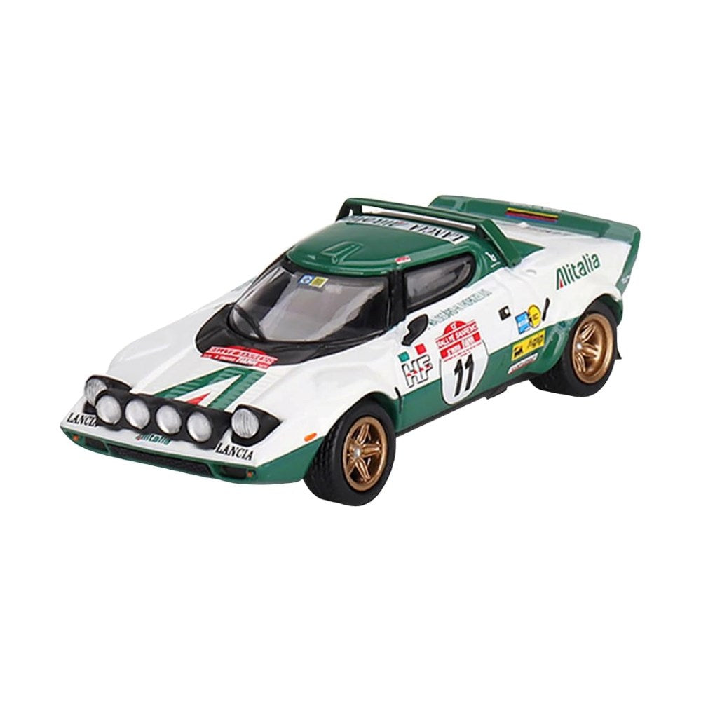 Mini GT 1:64 Lancia Stratos HF 1975 Rally Sanremo Winner #11