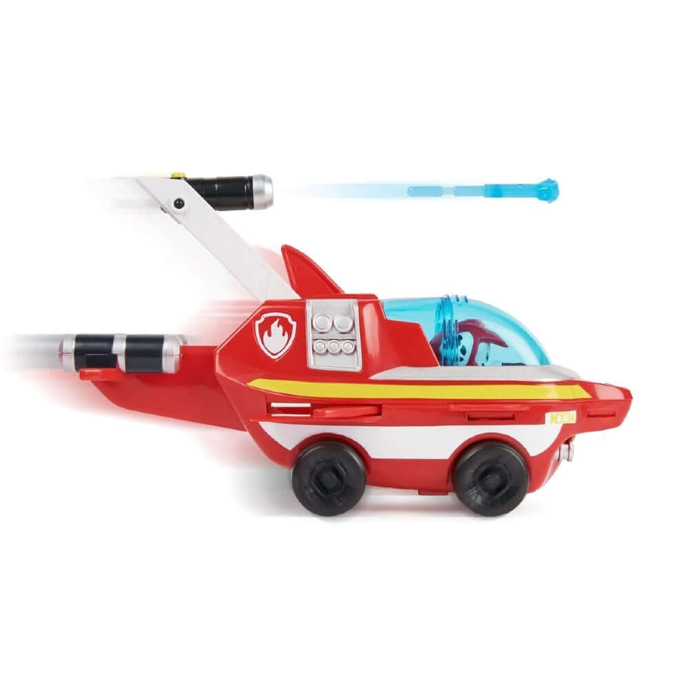 Paw Patrol Aqua Pups Temalı Araçlar Marshall, 6065229-06, 778988435571, Spin Master, Roket Oyuncak