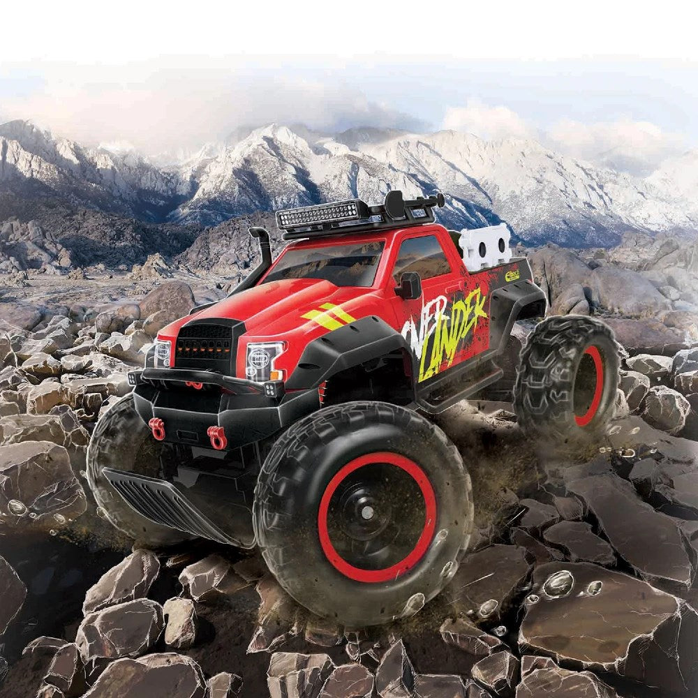 Maisto RC Over Lander Uzaktan Kumandalı Off-Road Araba, engebeli arazide performans gösteren uzaktan kumandalı araç.