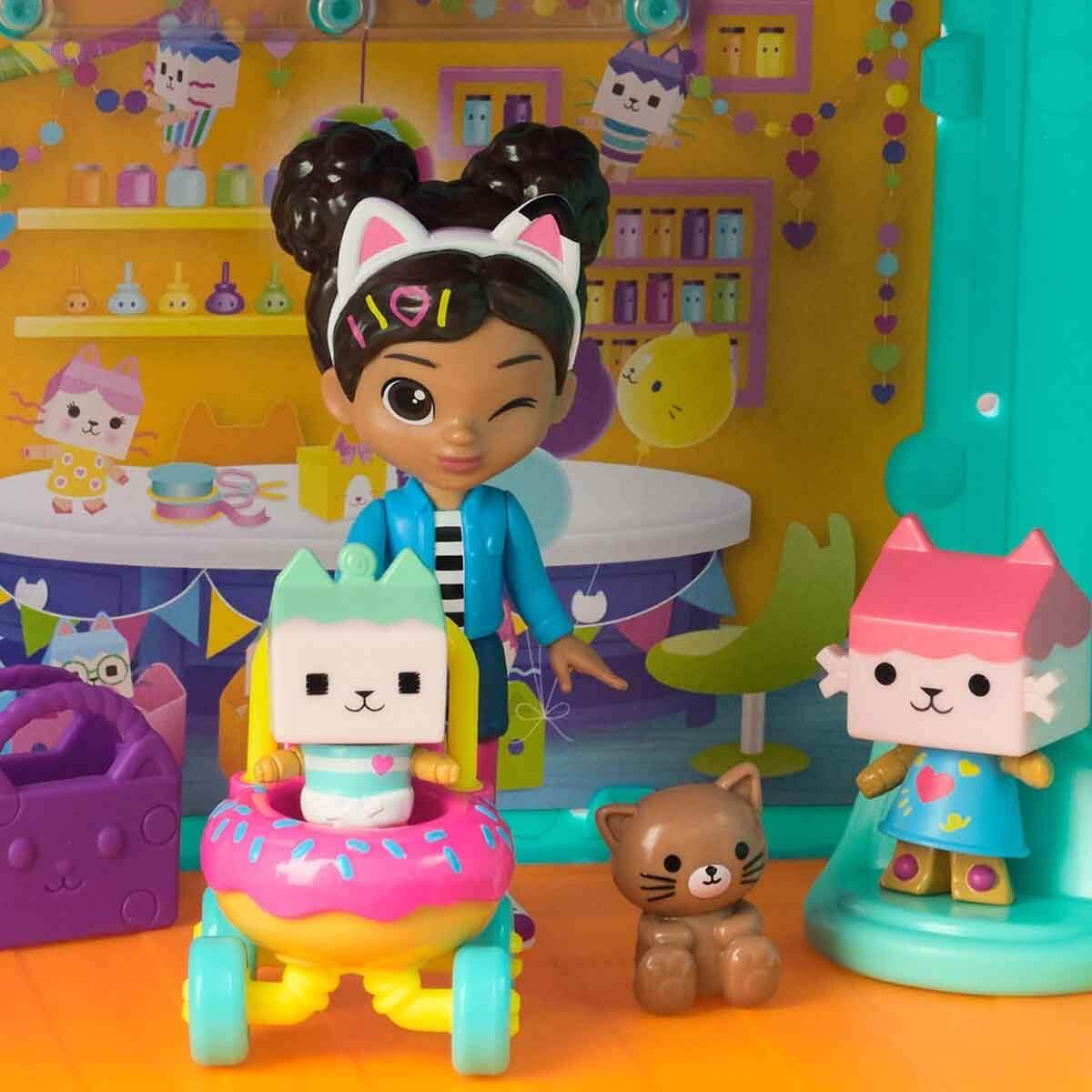 Gabby's Dollhouse Kedi Bakımı Figür Seti