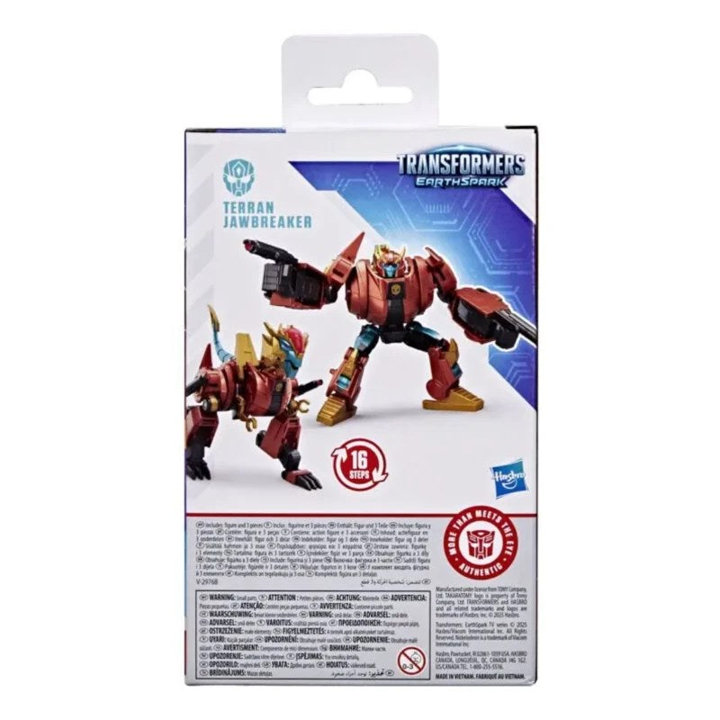 Transformers Earthspark Deluxe Figür Terran Jawbreaker