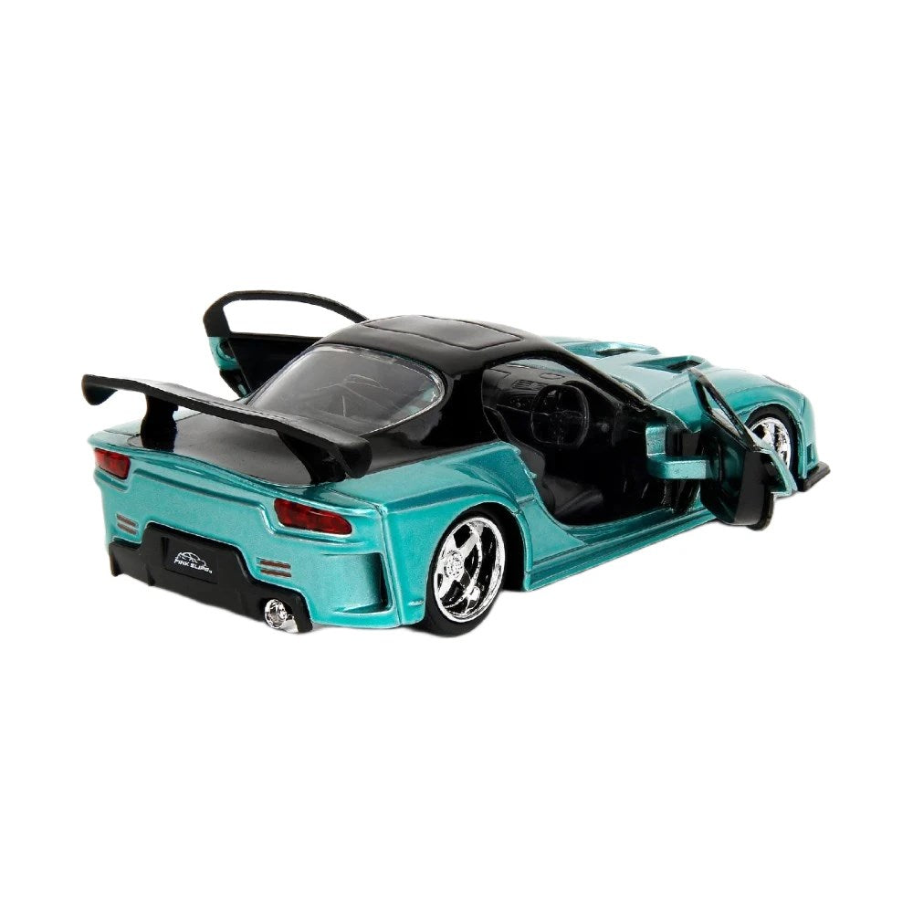 Jada 1:32 Pink Slips 1995 Mazda RX7 Model Araba | Çocuklar ve Yetişkinler İçin