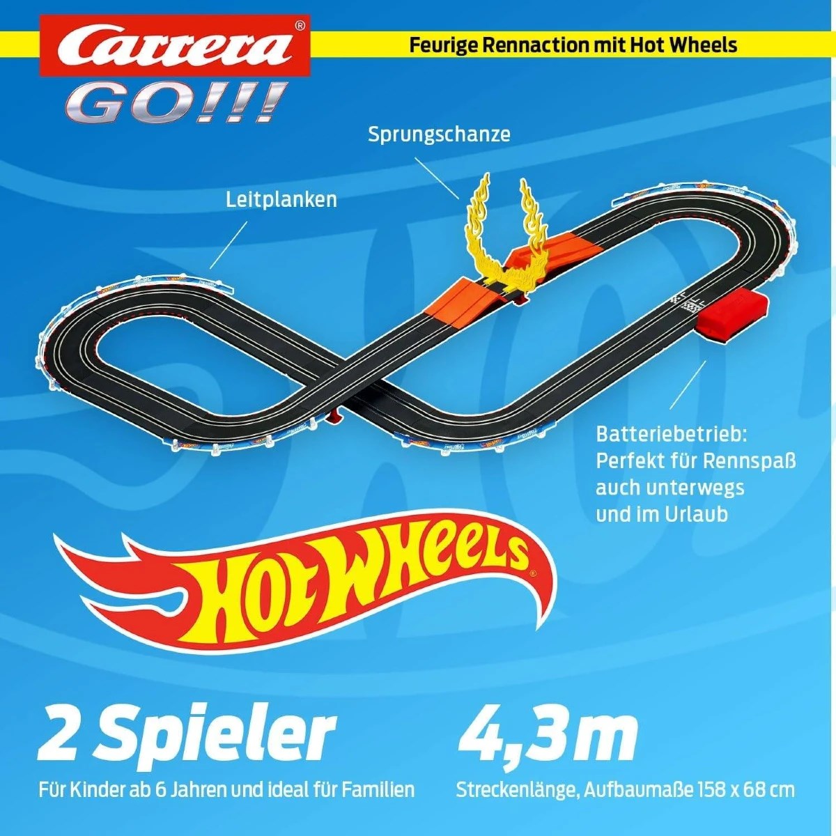 Carrera Go Hot Wheels Slot Yarış Pisti JSB63517