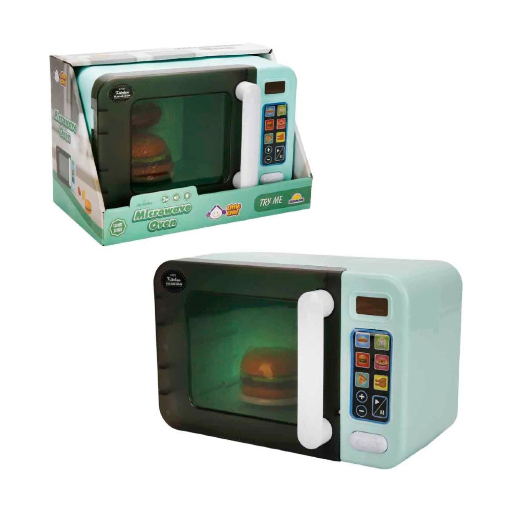 Little Chef Ev Aletleri Oyuncak Mikrodalga Fırın Işıklı ve Sesli