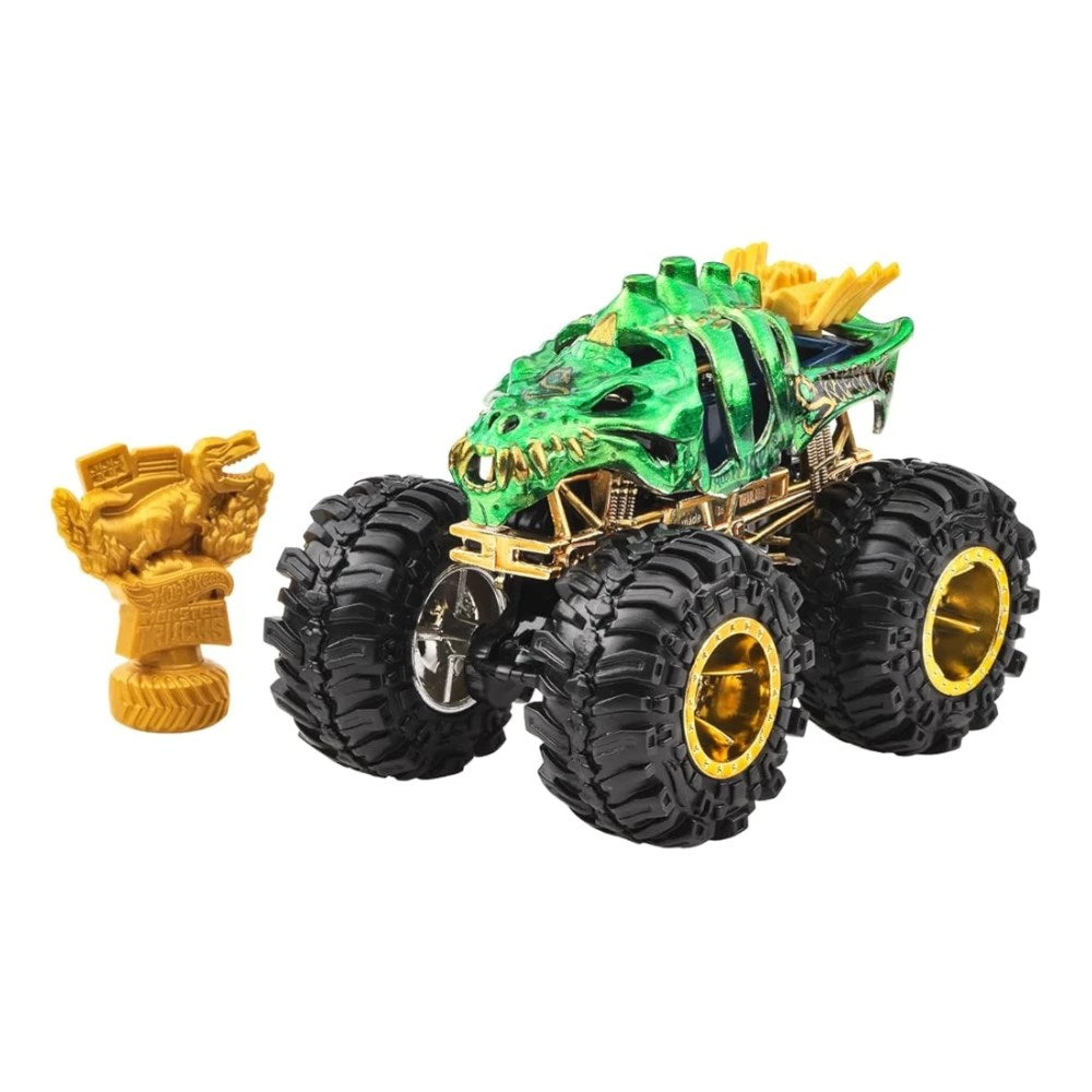 Hot Wheels Monster Trucks Trophy Champions Skelesaurus