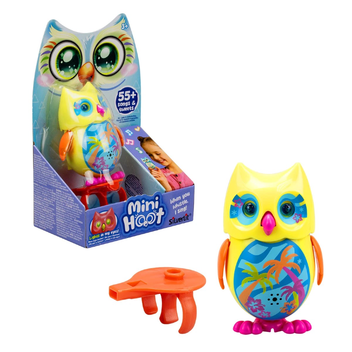 Silverlit Mini Hoot Şarkı Söyleyen Sevimli Baykuş Sarı