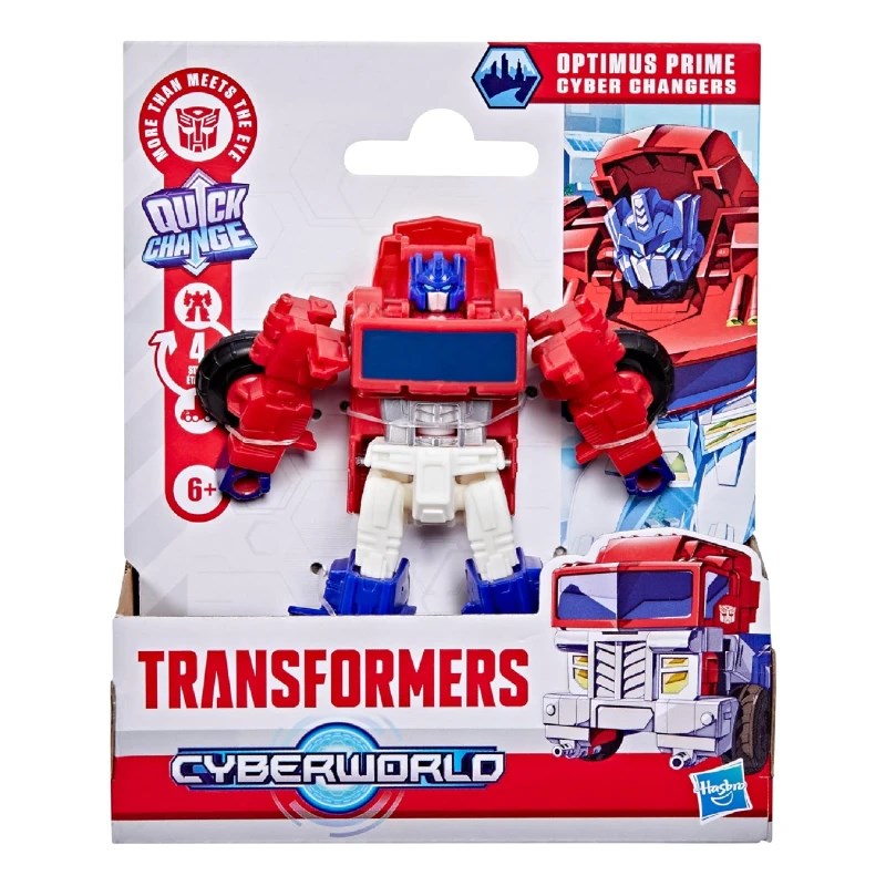 Transformers Cyberworld Cyber Changers Optimus Prime