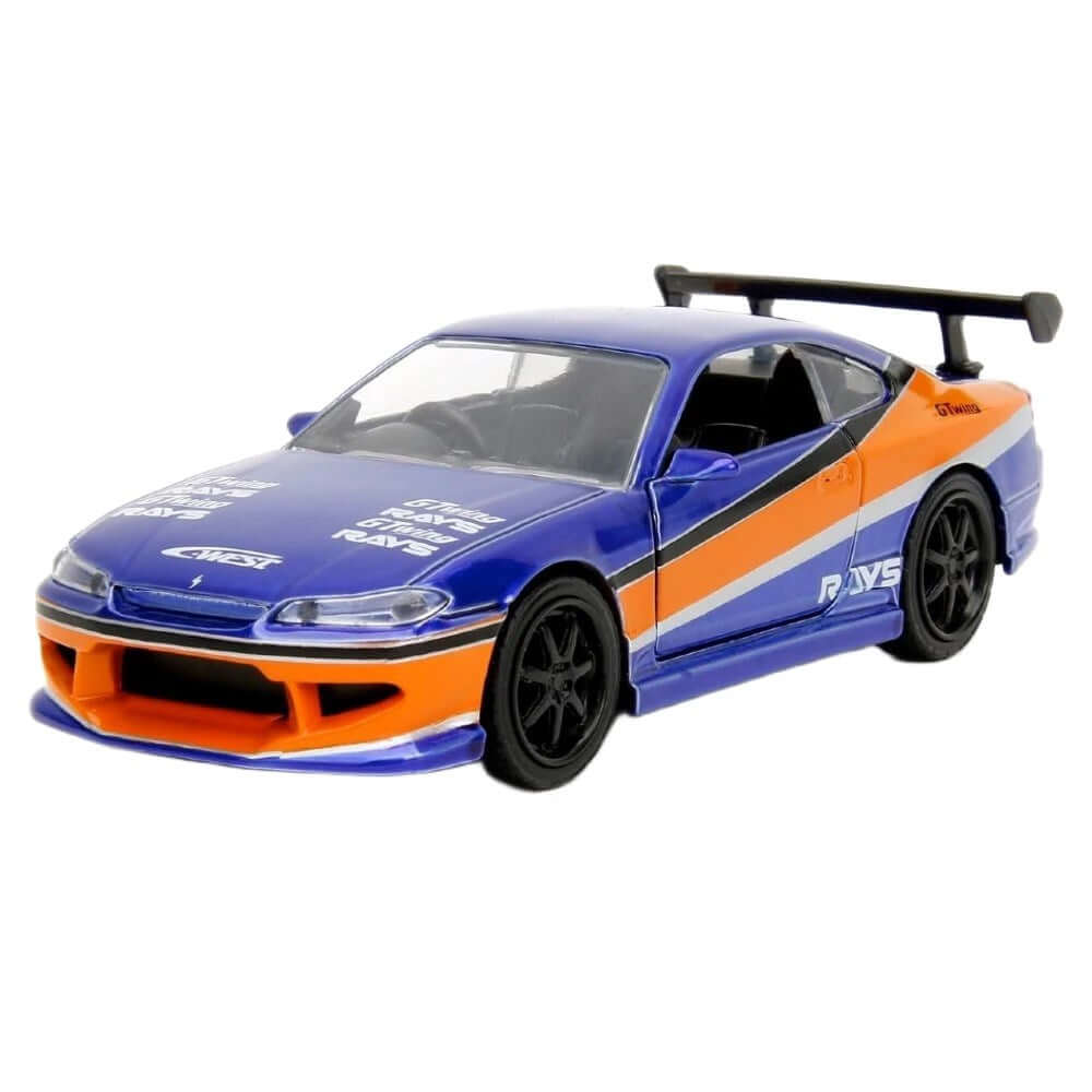Jada Fast & Furious 2'li Araç 2001 Silvia S15 & 1995 Supra