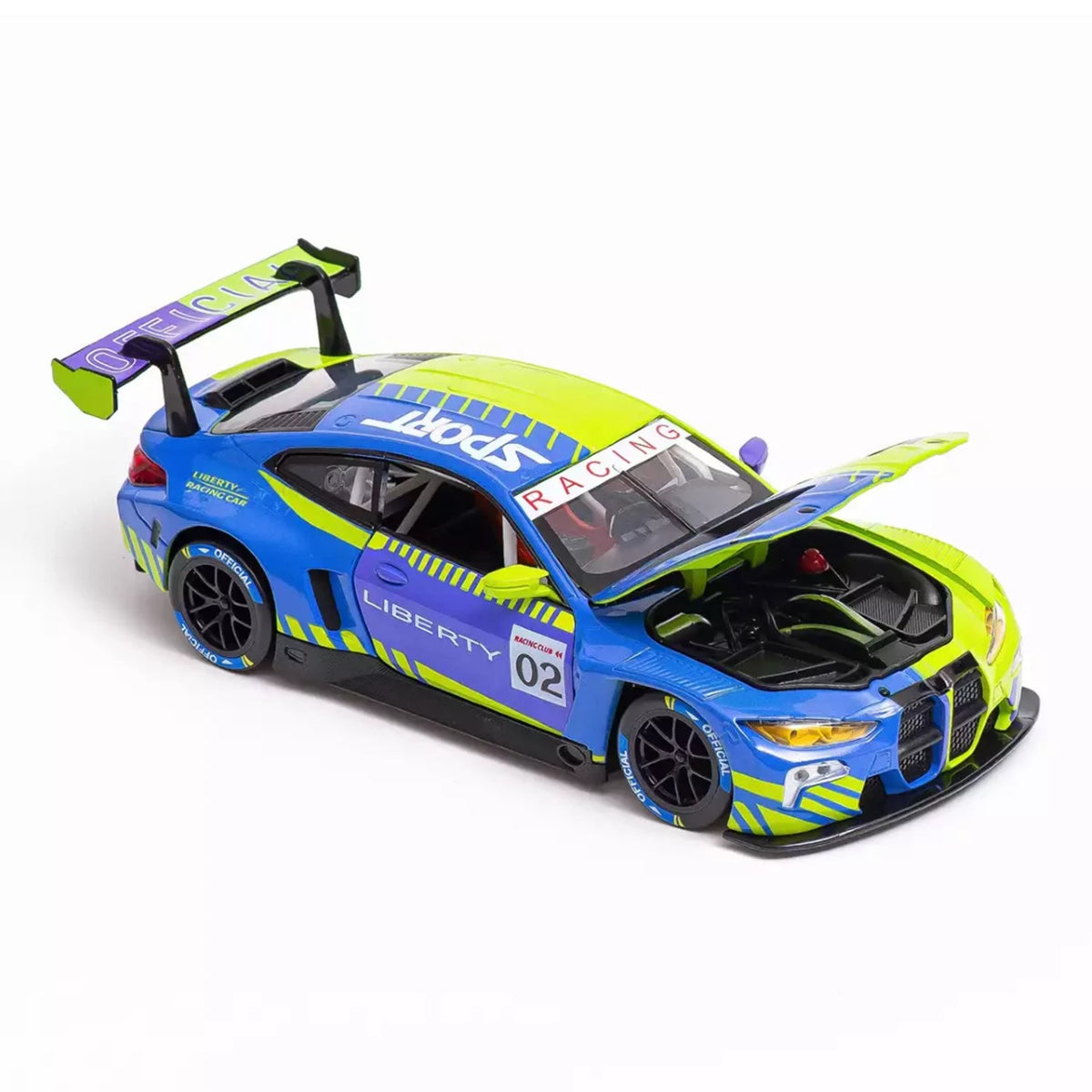 CCA 1:24 BMW M4 GT3 DTM Liberty Model Araba Metal Diecast