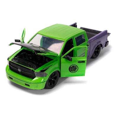 Jada 1:24 Marvel Hulk 2014 RAM 1500 Araç ve Figür