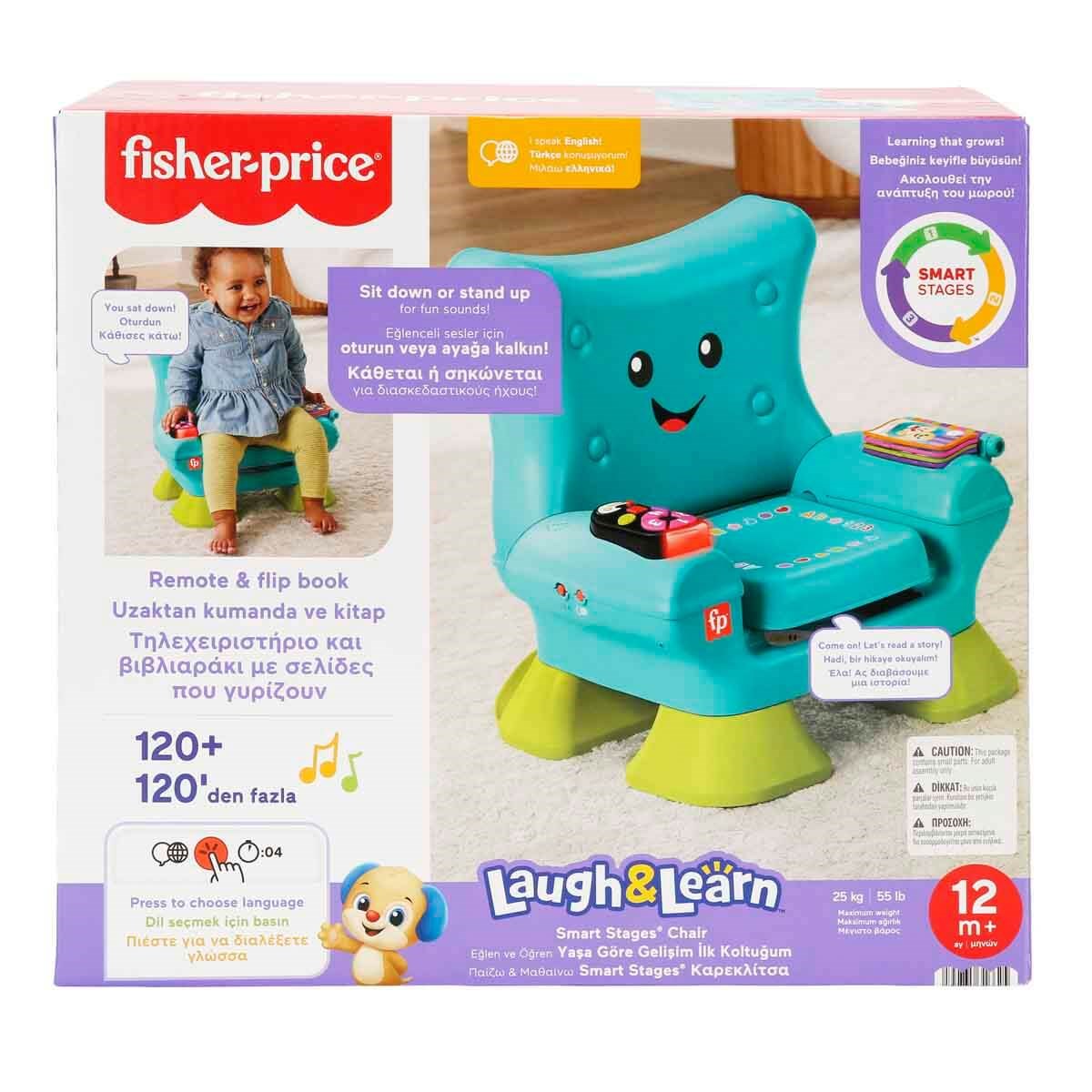 Fisher Price Eğlen ve Öğren Yaşa Göre Gelişim İlk Koltuğum