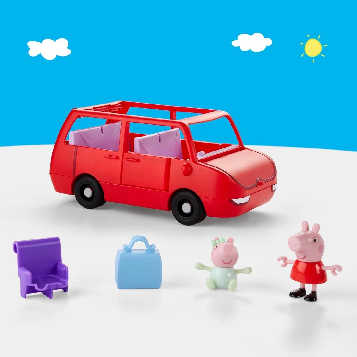 Peppa Pig Peppa Büyük Aile Arabası Oyun Seti
