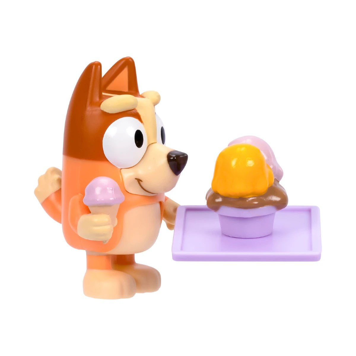 Bluey Tek Figür Aksesuarlı Set Bingo ve Dondurma