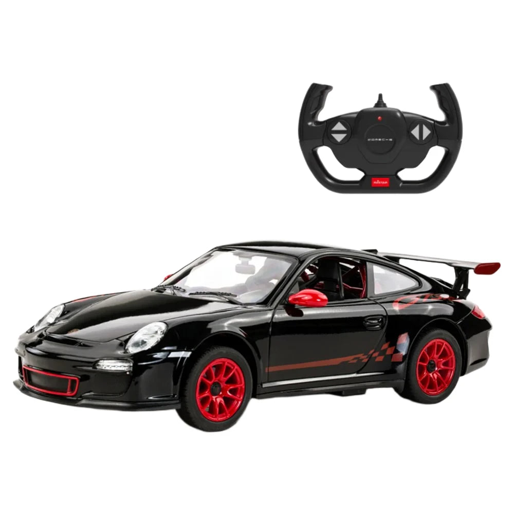 Rastar Porsche 911 RS Uzaktan Kumandalı Spor Araba Siyah ve kumandasıyla yarış deneyimi