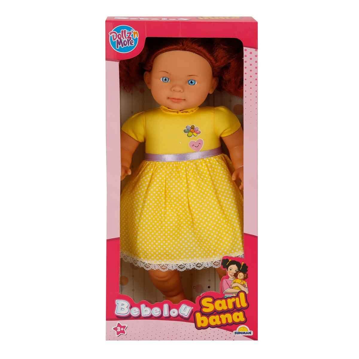 Dollz n More Bebelou Sarıl Bana Bebeği 40 Cm Kızıl Saçlı