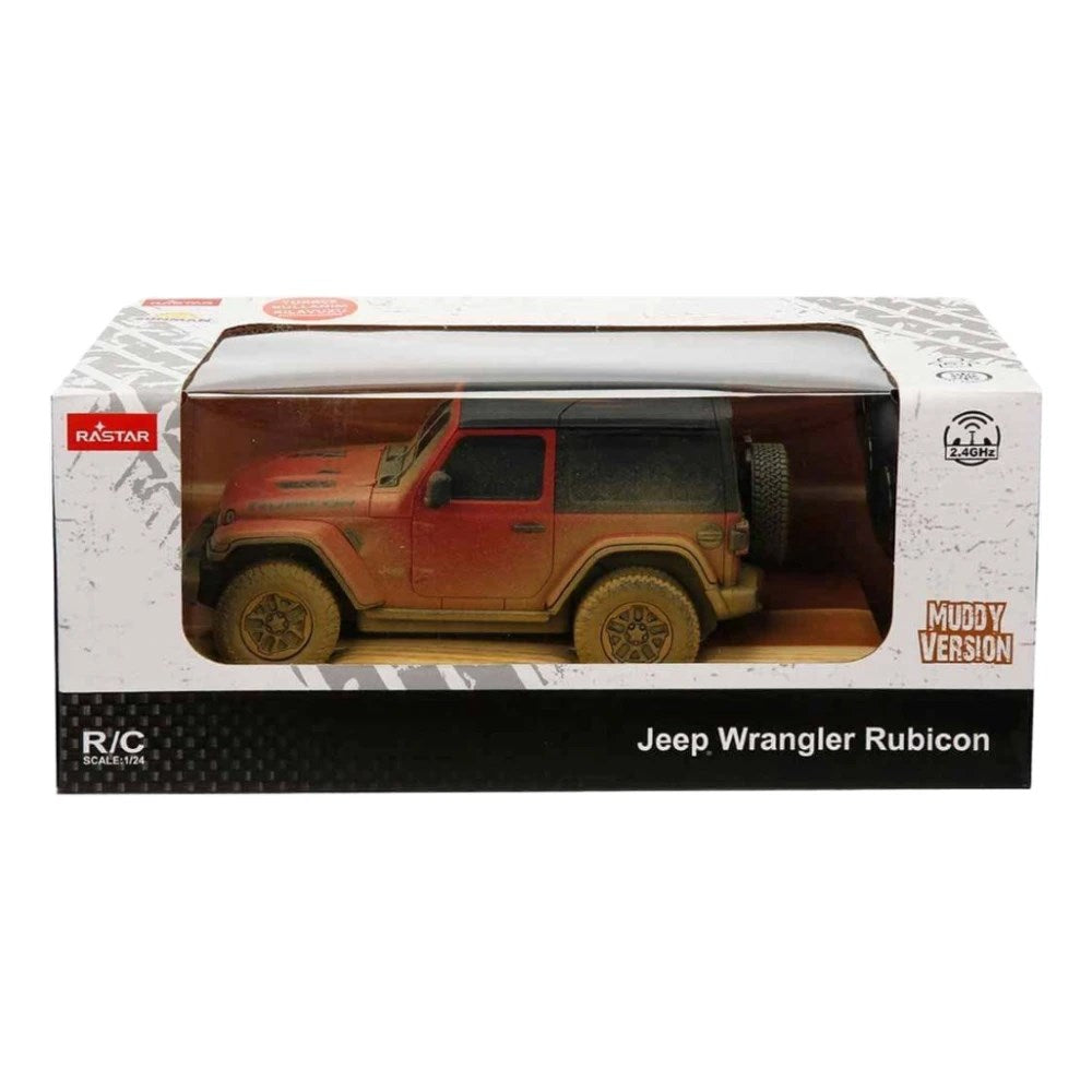Rastar 1:24 Jeep Wrangler Rubicon Muddy Uzaktan Kumandalı Araba