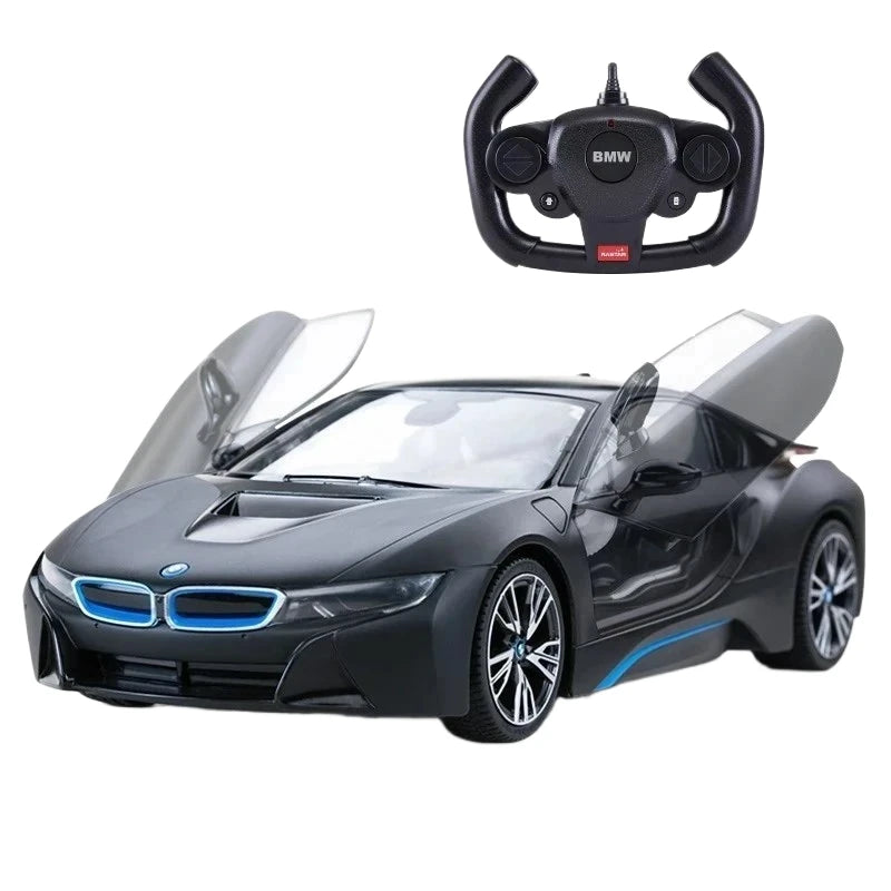 Rastar Bmw i8 Uzaktan Kumandalı Işıklı Araba Siyah