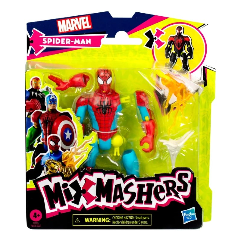 MixMashers Marvel Spider-Man Figür Spiderman