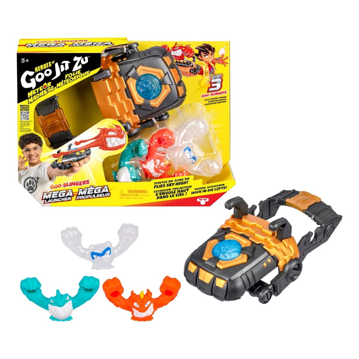 Heroes of Goo Jit Zu Meteor Madness Mega Fırlatıcı Seti