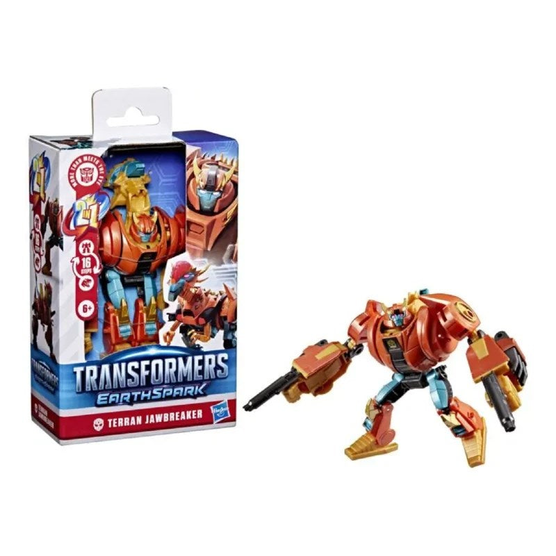 Transformers Earthspark Deluxe Figür Terran Jawbreaker