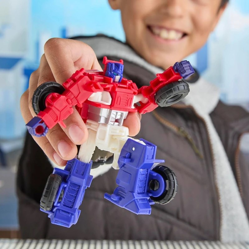 Transformers Cyberworld Cyber Changers Optimus Prime