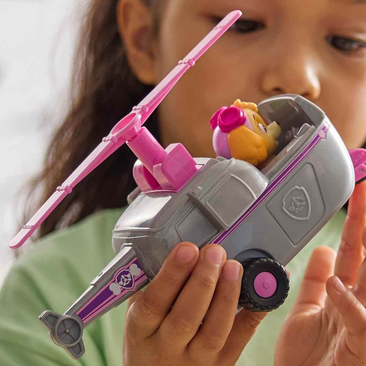 Paw Patrol Figür ve Görev Aracı Skye 6071153-04 681147035874 Spin Master Roket Oyuncak