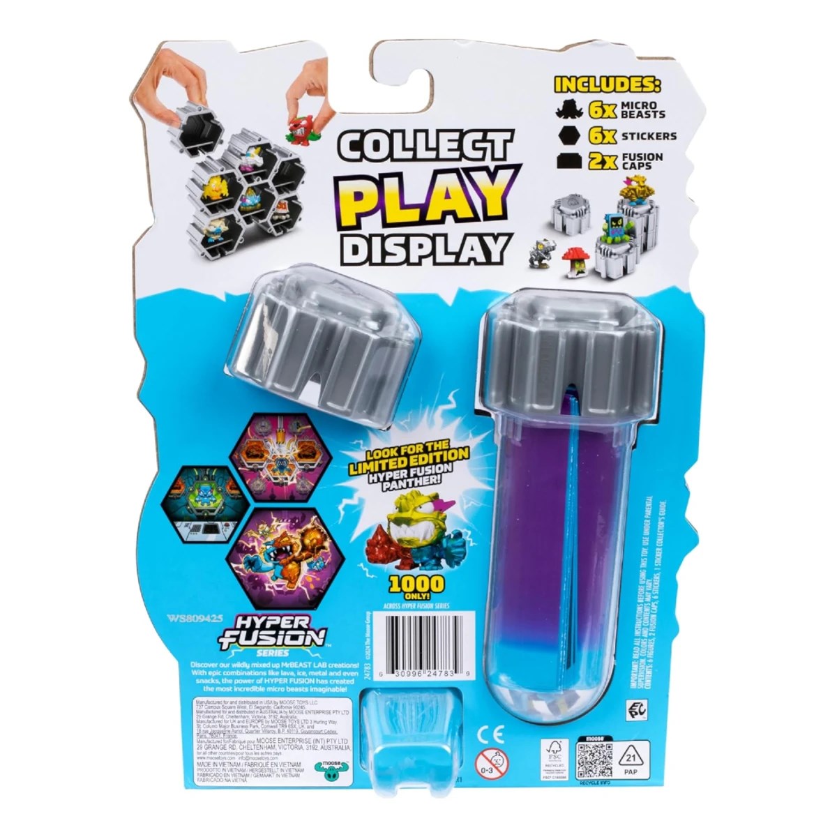 Mr Beast Lab 6'lı Figür Paketi BRT16000