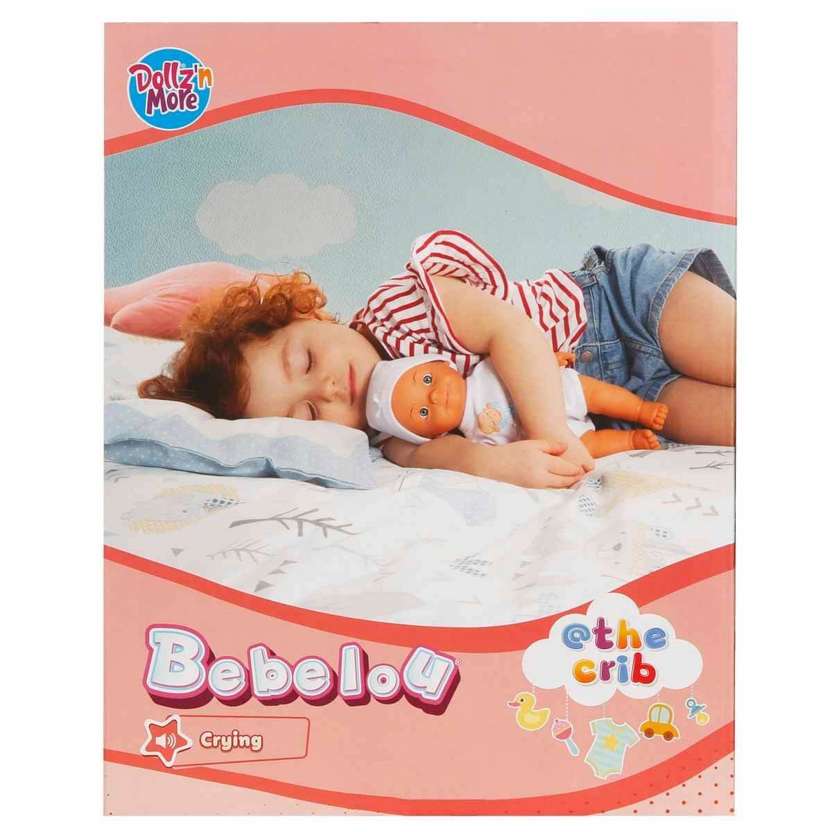 Dollz n More Bebelou Sesli Hoş Geldin Bebeği 30 Cm Pembe