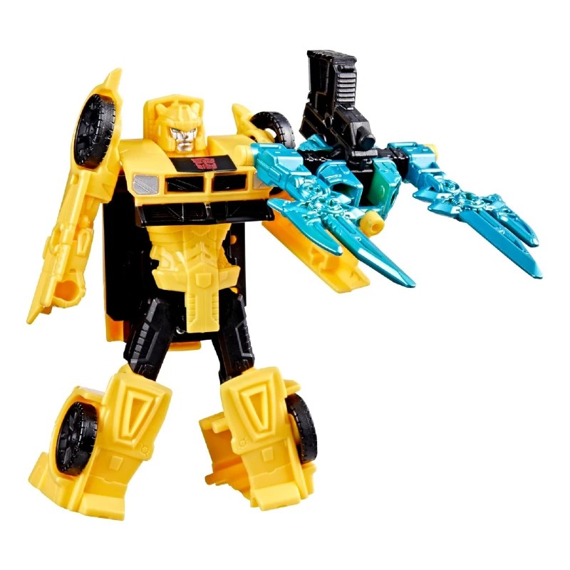 Transformers Cyberworld Armored Cyber Change Bumblebee