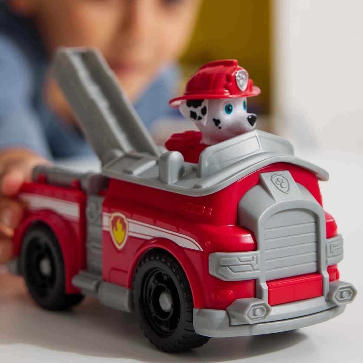 Paw Patrol Figür ve Görev Aracı Marshall 6071153-02 681147035874 Spin Master Roket Oyuncak