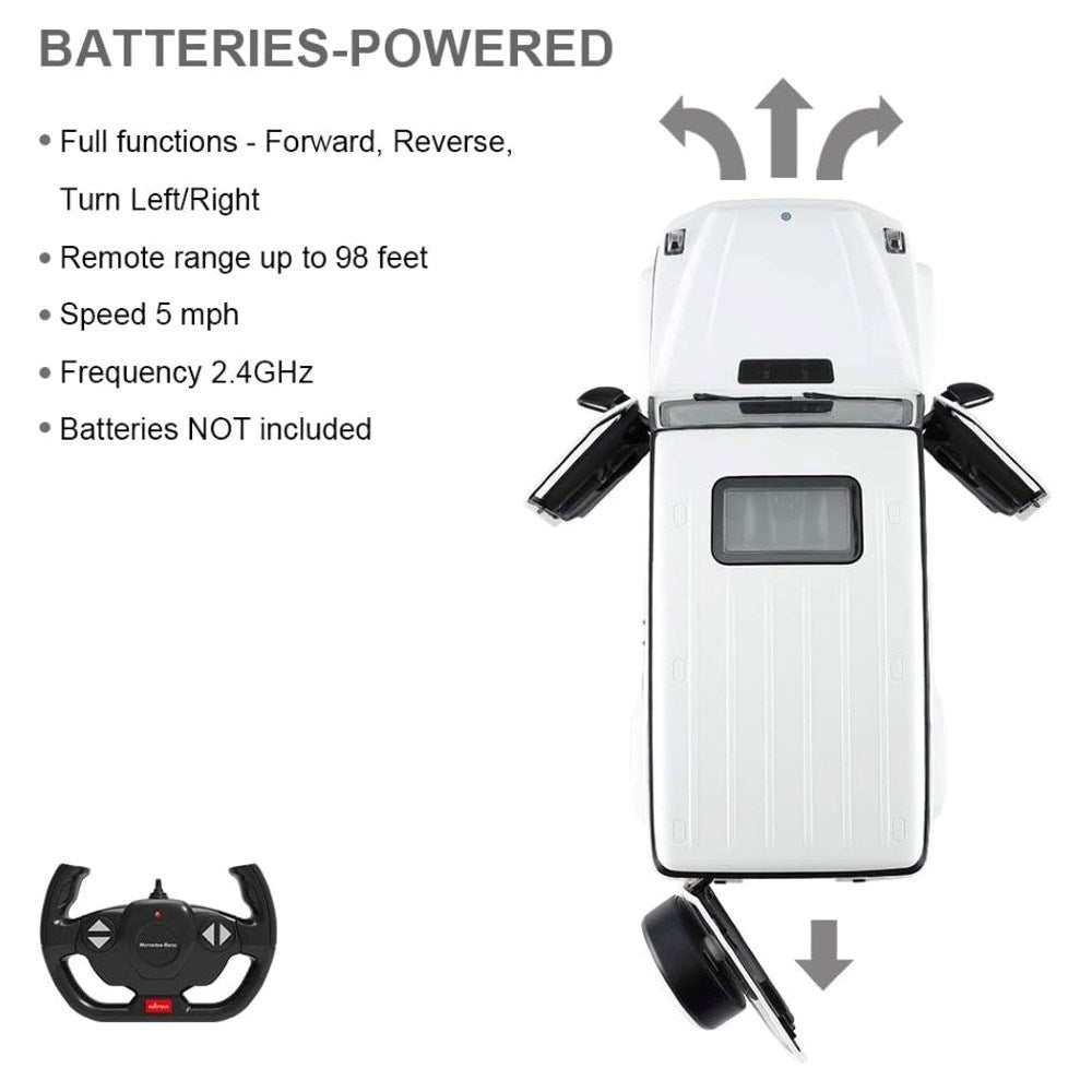 Rastar Mercedes AMG G63 Işıklı Uzaktan Kumandalı Araba Beyaz