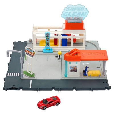 Matchbox Aksiyon Sürücüleri Oyun Seti Super Clean Car Wash