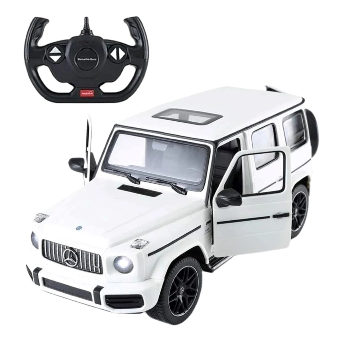 Rastar Mercedes AMG G63 Işıklı Uzaktan Kumandalı Araba Beyaz
