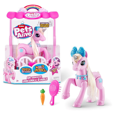 Pets Alive Unicorn Sesli Ve Işıklı Oyun Seti PEL02000