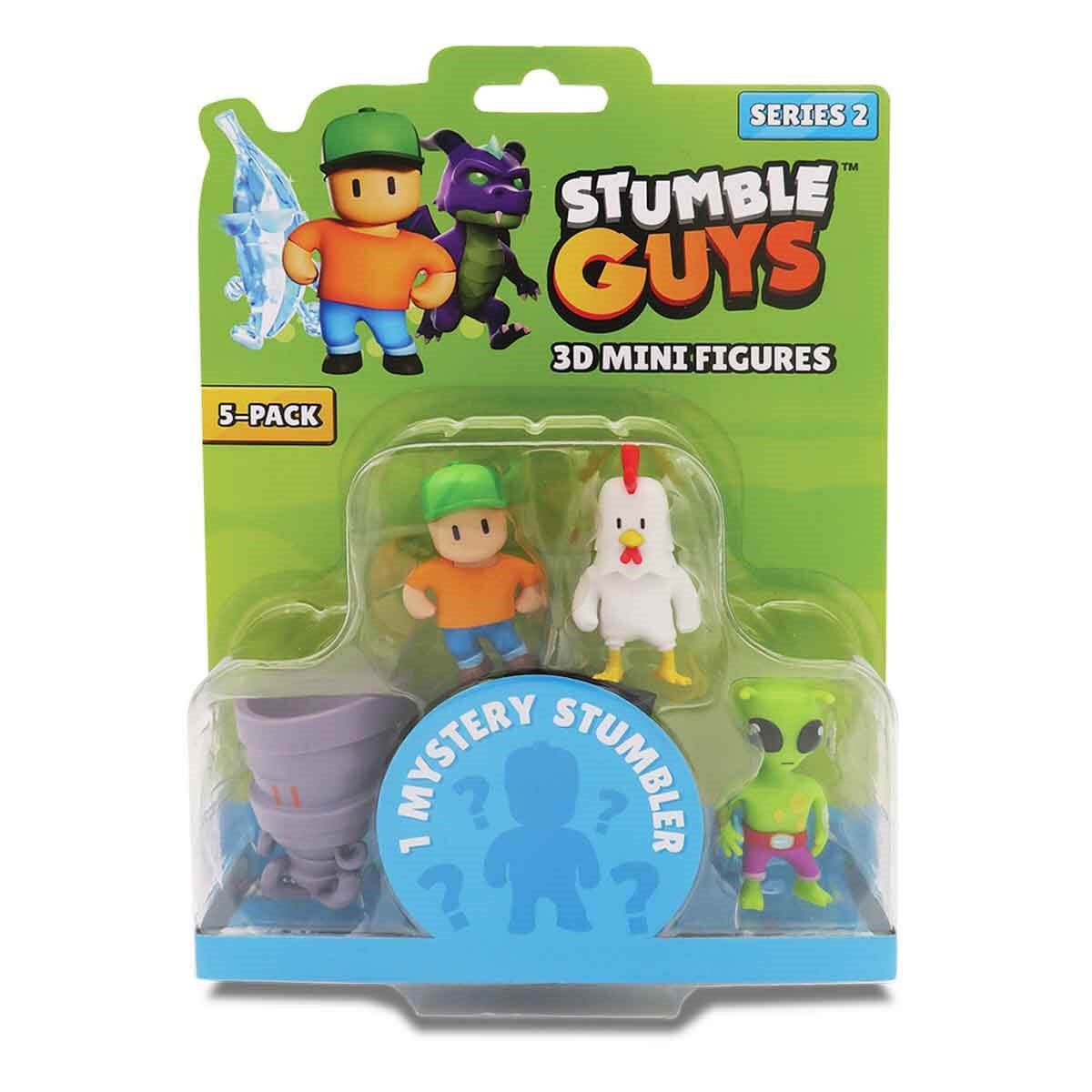 Stumble Guys 5’li Mini Figür Seti S2 Twister karakter figürleri paketi ile oyun eğlencesi.