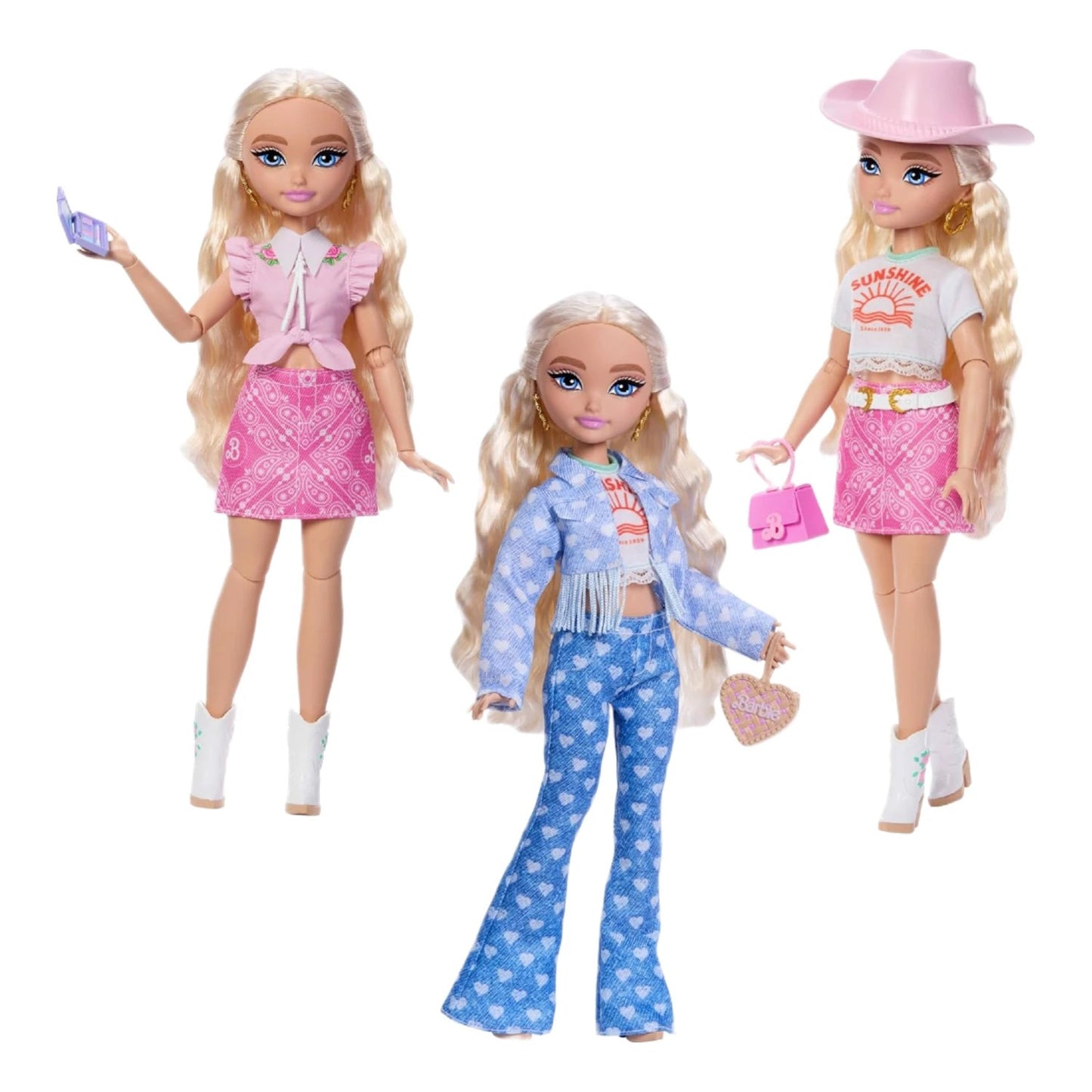Barbie Dream Besties Festival Kombinleri Malibu Bebek JGH87