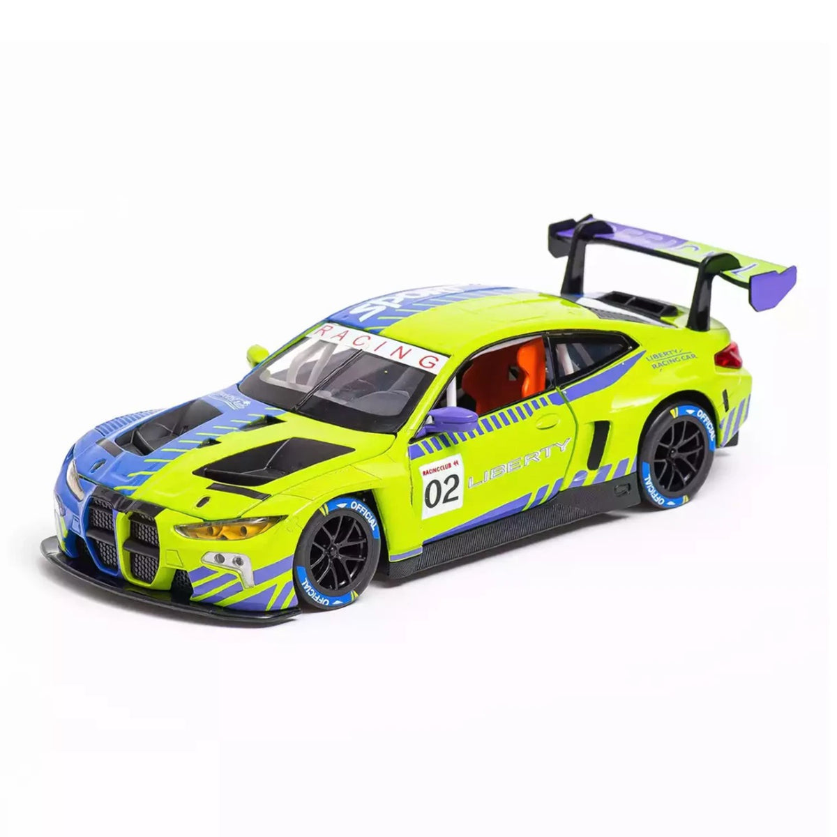 CCA 1:24 BMW M4 GT3 DTM Liberty Model Araba Metal Diecast