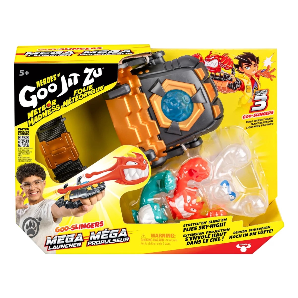 Heroes of Goo Jit Zu Meteor Madness Mega Fırlatıcı Seti