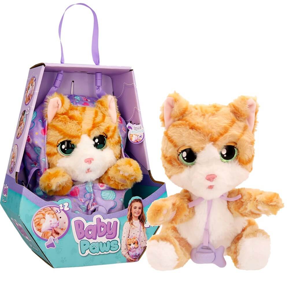 Baby Paws Sesli Kedi 20 Cm Pelüş